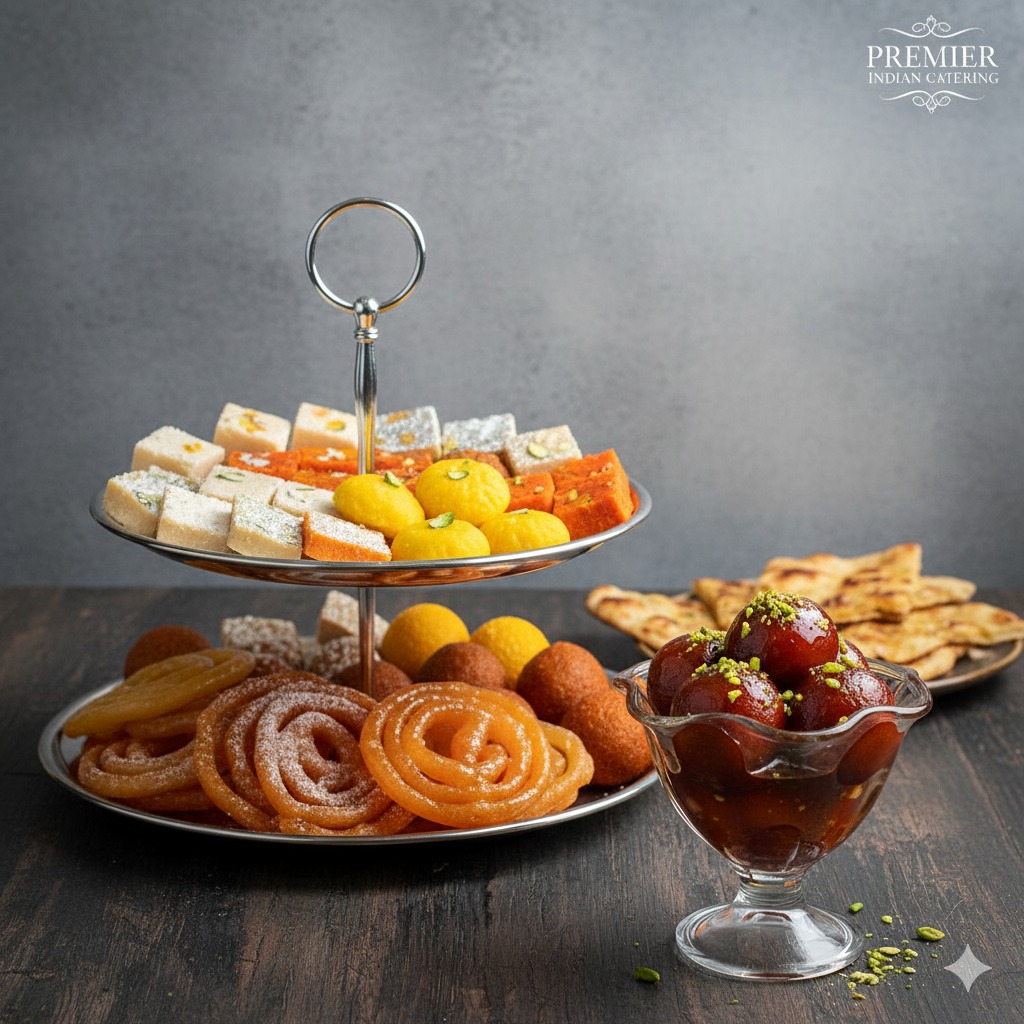 Elegant buffet setup